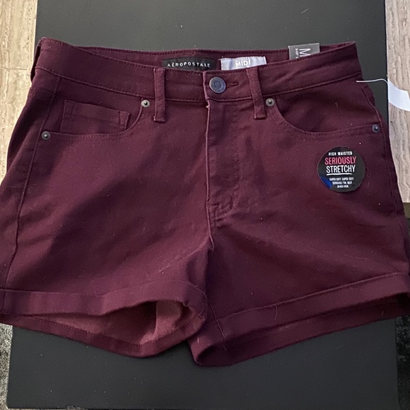 Aeropostale Pants - Aeropostale Burgundy Shorts